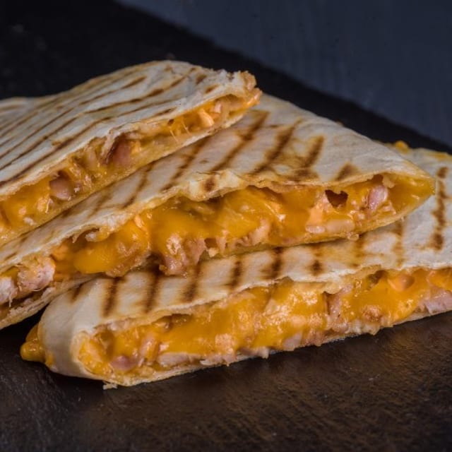 Plain 3 Cheese Quesadilla.
