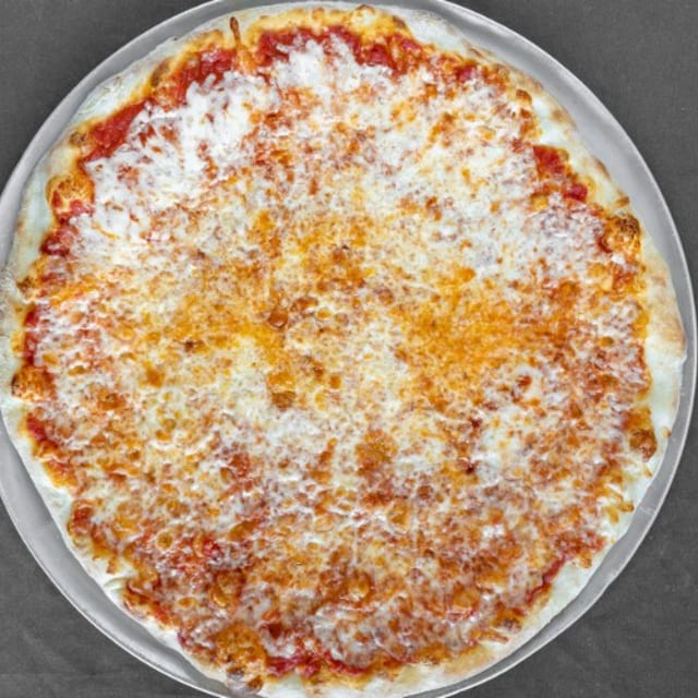 Extra Cheese Pizza.