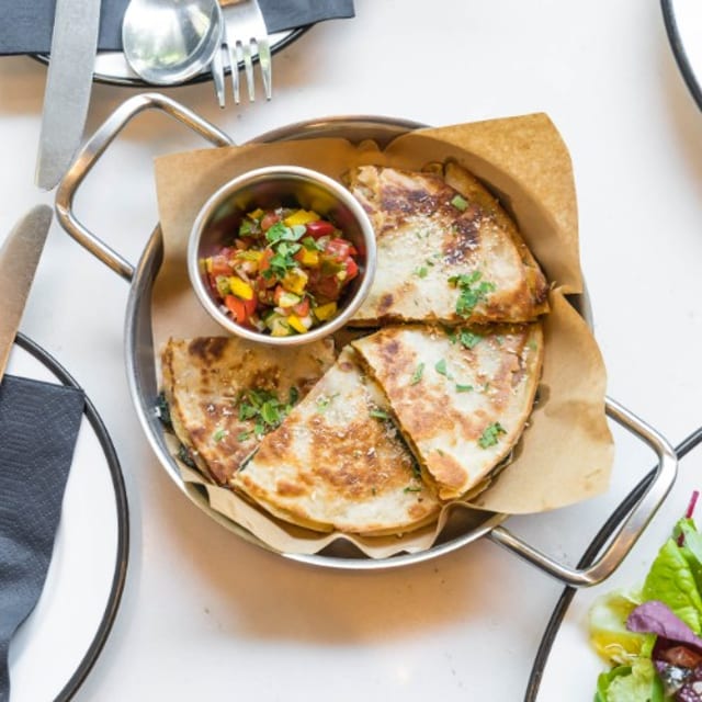 Italian Meat Quesadilla.