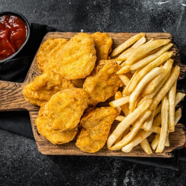 Kid's Chicken Nuggets & Fries.