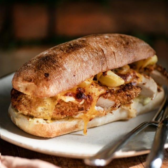 Zesty Crispy Chicken Sandwich.
