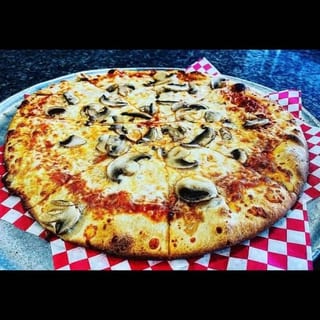 Mushroom Sicilian Pizza