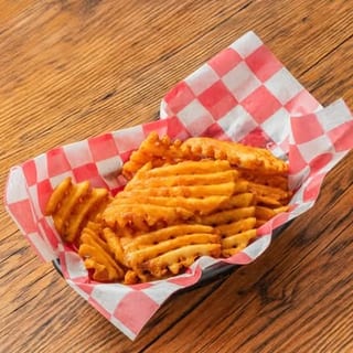Garlic Waffle Fries
