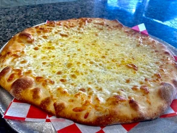 White Sicilian Pizza.