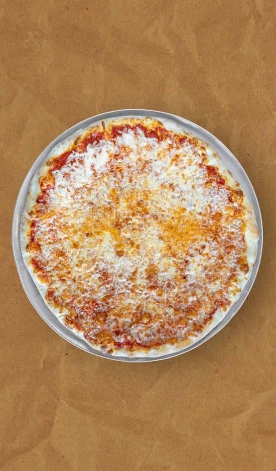 Plain Sicilian Pizza.